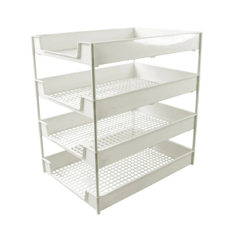 Document Organizer Tray – 4-Layer Durable Office File Holder