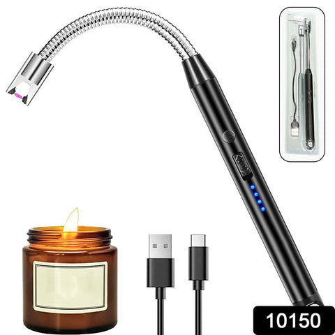 USB Rechargeable Electric Arc Lighter – Flexible, Windproof |